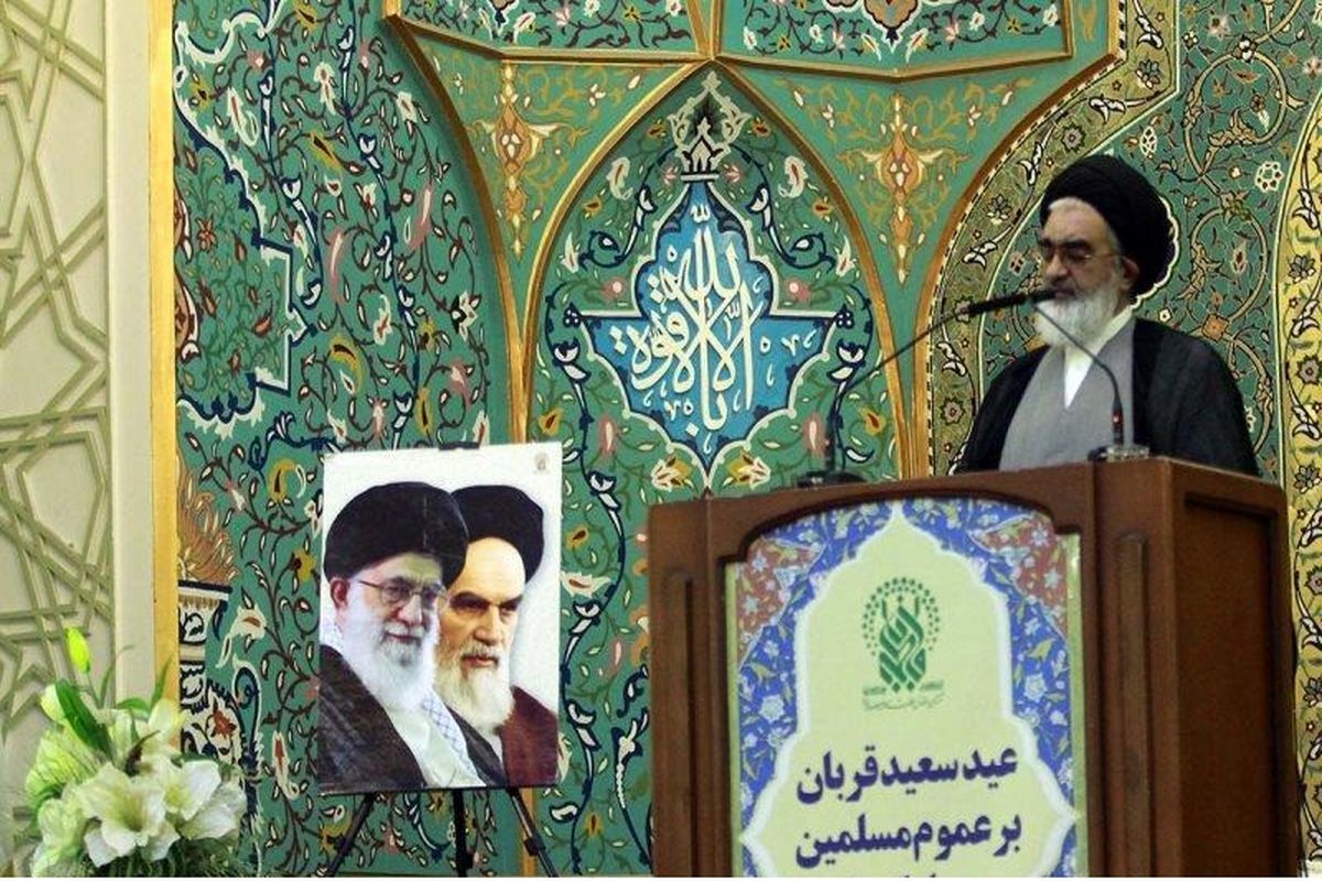 آیت الله سعیدی در نماز عید قربان