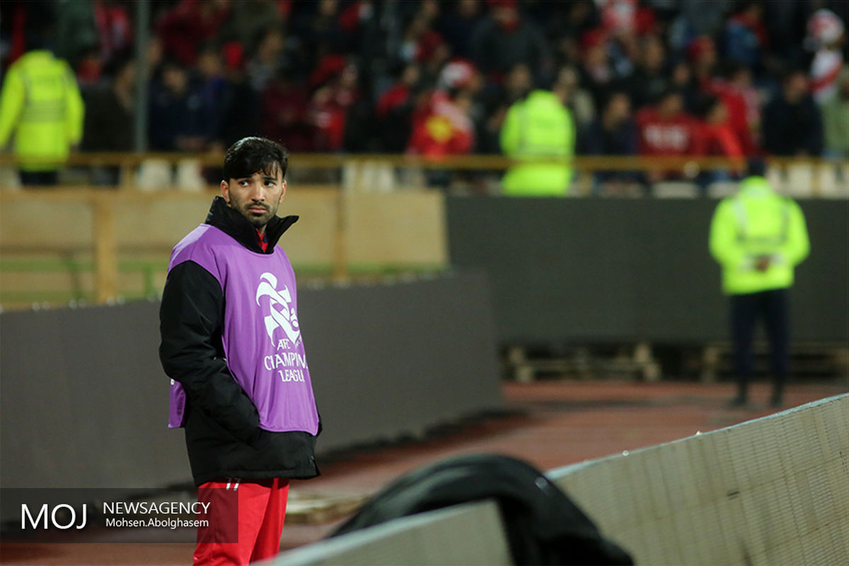 دیدار تیم های فوتبال پرسپولیس ایران و السد قطر