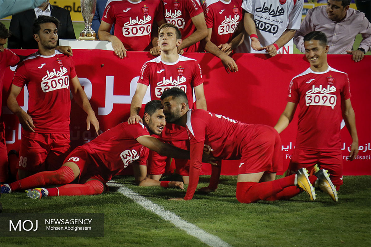 جشن قهرمانی پرسپولیس در سوپرجام