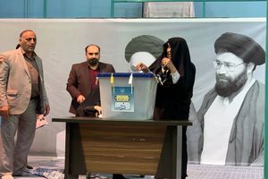 همسر و دختر مرحوم هاشمی رفسنجانی در انتخابات شرکت کردند