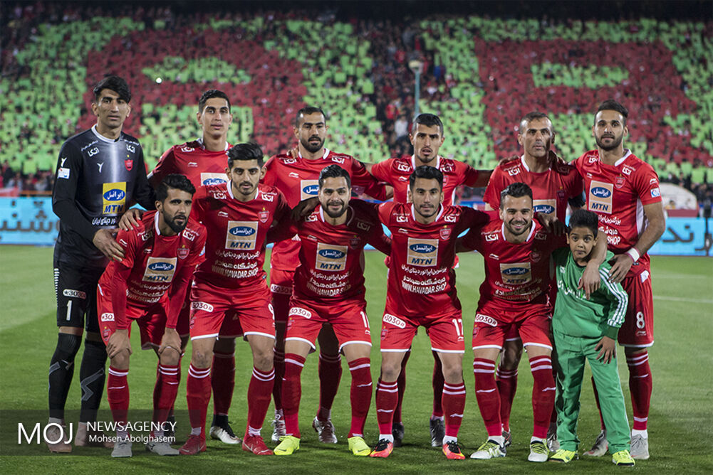 دیدار تیم های فوتبال پرسپولیس و سپاهان اصفهان/ ترکیب پرسپولیس