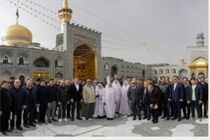 نمایندگان ۱۶ کشور آسیایی از گنجینه‌های فرهنگی آستان قدس رضوی بازدید کردند