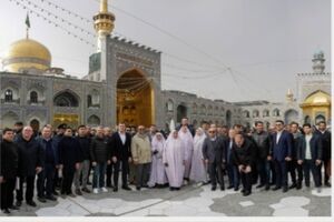 نمایندگان ۱۶ کشور آسیایی از گنجینه‌های فرهنگی آستان قدس رضوی بازدید کردند
