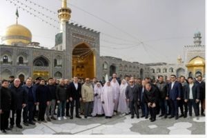 نمایندگان ۱۶ کشور آسیایی از گنجینه‌های فرهنگی آستان قدس رضوی بازدید کردند