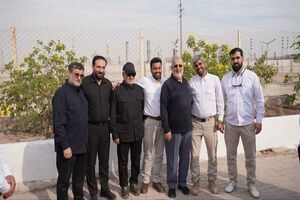 فرماندهان سپاه از پروژه «مهر خلیج فارس» بازدید کردند