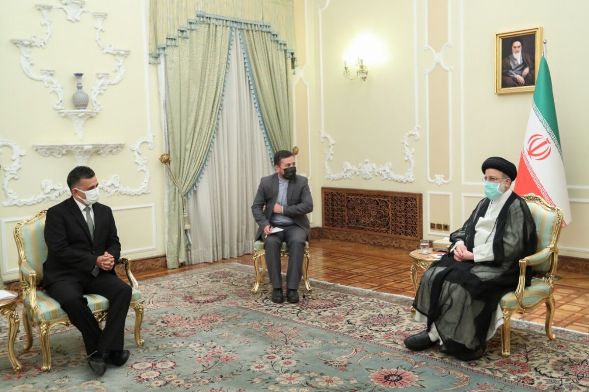 رئیسی و وزیر خارجه البا