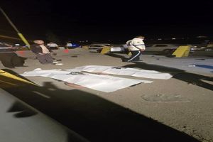 تصادف مرگبار در بزرگراه بابایی/ دو نفر جان باختند + تصاویر