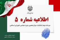 آثار تبلیغاتی در محل شعب اخذ رای و اطراف آن نباید وجود داشته باشد