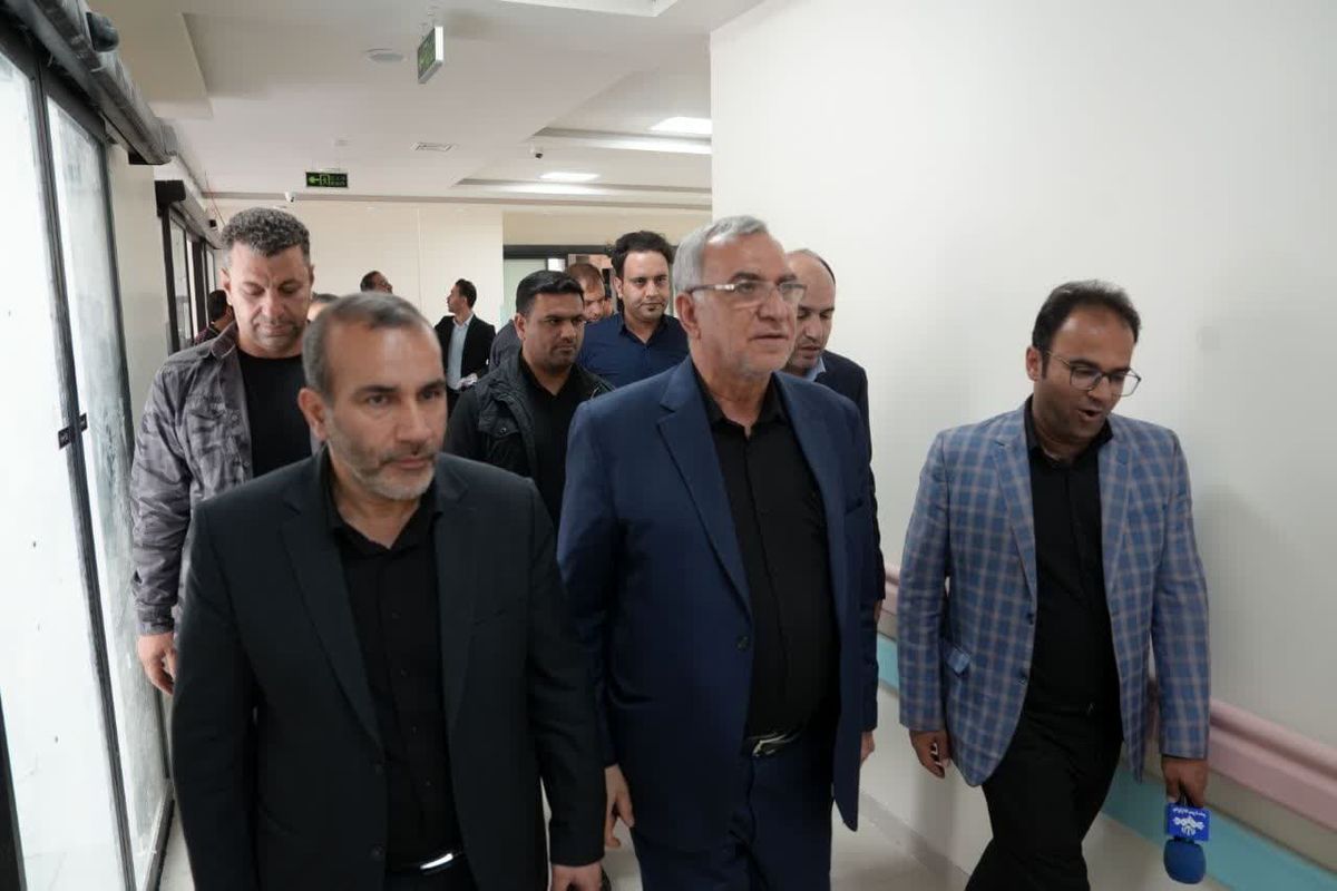 وزیر بهداشت در کرمانشاه