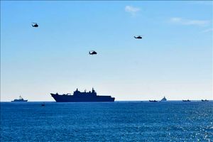 مرحله دوم رزمایش اقتدار نیروی دریایی سپاه آغاز شد