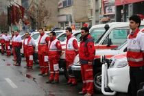 خدمت رسانی 200 نیروی خدمت رسان هلال احمر در مسیرهای راهپیمایی چهلمین پیروزی انقلاب اسلامی