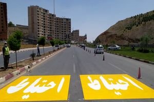 ساماندهی علایم ترافیکی معابر حادثه خیز سنندج