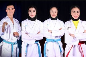 سه نماینده ایران در فینال کاراته قهرمانی آسیا مشخص شدند