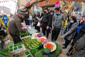 تکاپوی خریدهای نوروزی در آستانه سال نو