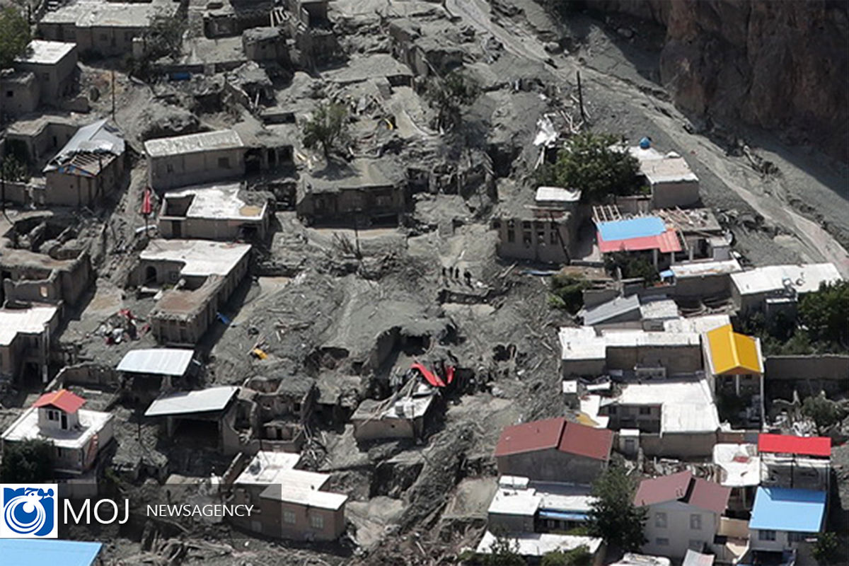 حضور رییس جمهوری در مناطق سیل زده فیروزکوه