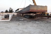 6 فروند اسکله شناور دریایی در منطقه آزاد قشم به آب انداخته شد