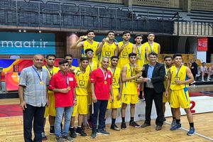 تیم بسکتبال جوانان هرمزگان قهرمان کشوری شد