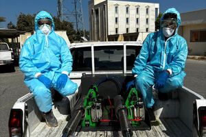 اهدای دو دستگاه مه پاش خودرویی به مرکز بهداشت کیش