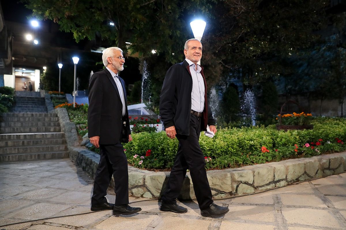 سعید جلیل و مسعود پزشکیان