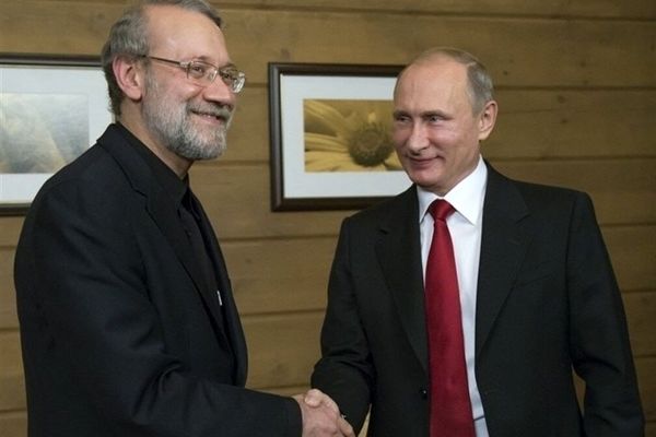 لاریجانی با پوتین دیدار کرد