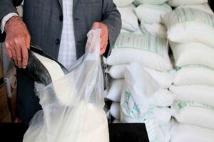 توزیع شکر 3400 تومانی در بازار