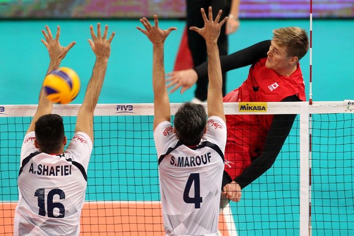 والیبال ایران و کانادا