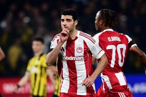 طارمی با گل جنجالی، المپیاکوس را زنده نگه داشت