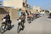 رژه موتورسواران در یوم الله ۱۲ بهمن در شهر‌های مختلف خوزستان برگزار شد