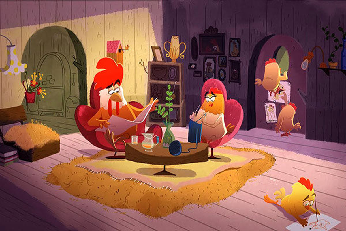 انیمیشن روبی و جوجه‌ها