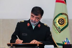 پیام تسلیت فرمانده کل انتظامی کشور به مناسبت درگذشت والده سردار هاشمی فر