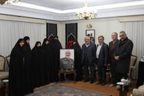 دیدار حزب مؤتلفه اسلامی با خانواده  سردار سپهبد شهید حسین سلامی به مناسبت ایام رجبیه