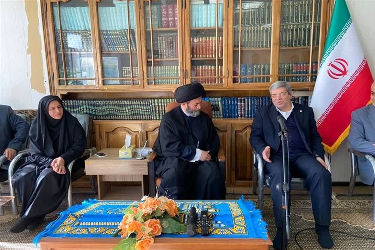رئیس سازمان بهزیستی کسور در دیدار با امام جمعه اردبیل