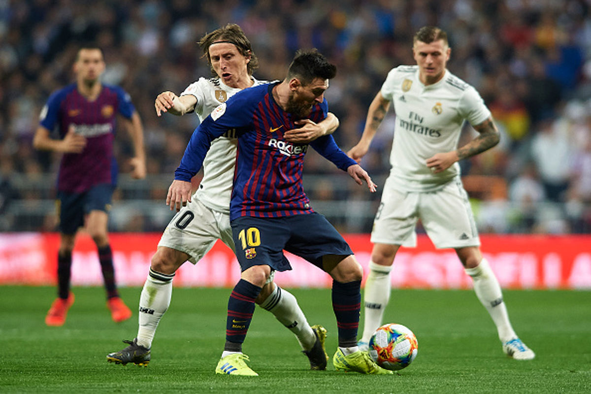 بازی بارسلونا و رئال‌مادرید1