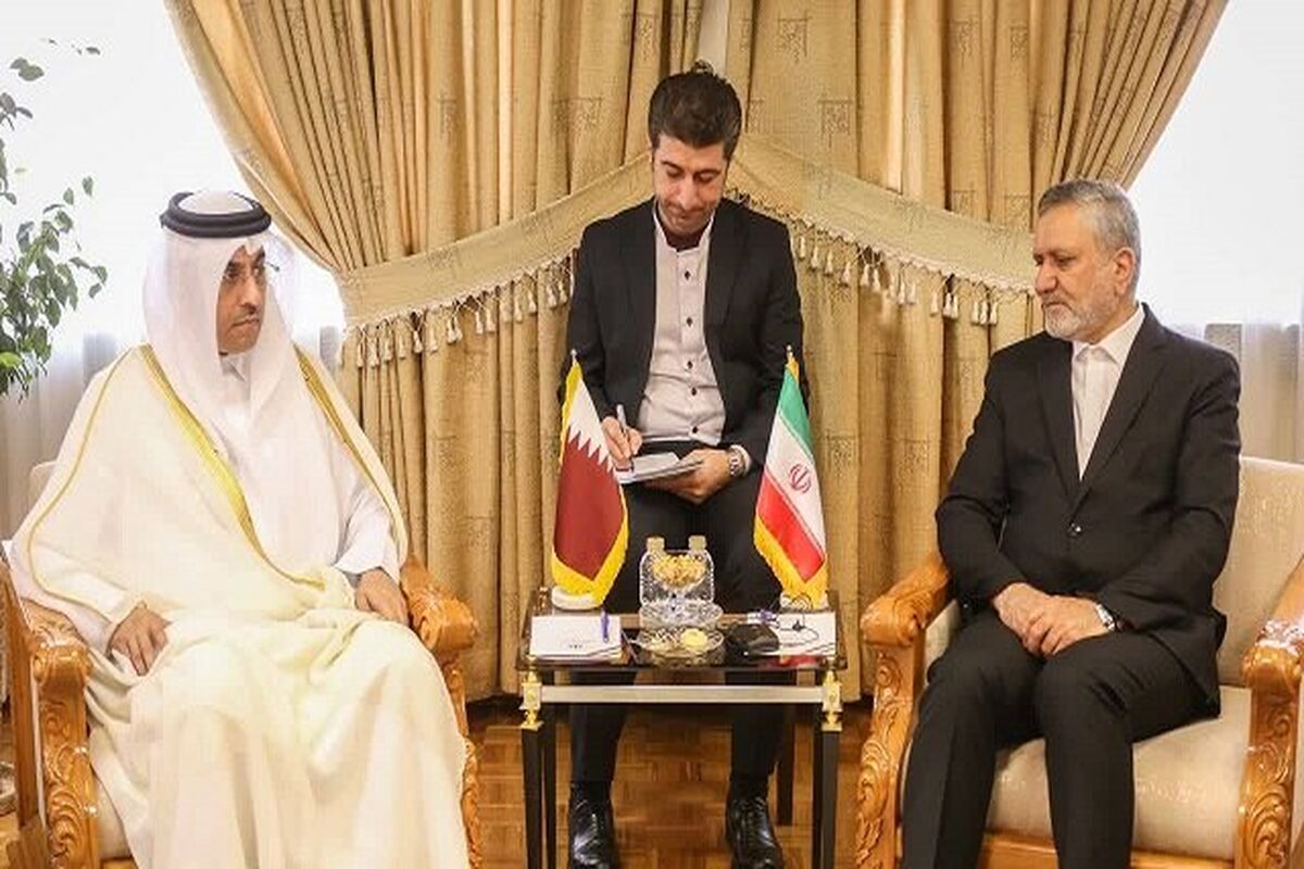 دیدار وزیر کار ایران و وزیر کار قطر