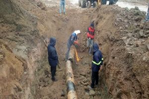 وصل گاز هشت روستای منطقه پیرکوه شهرستان سیاهکل 