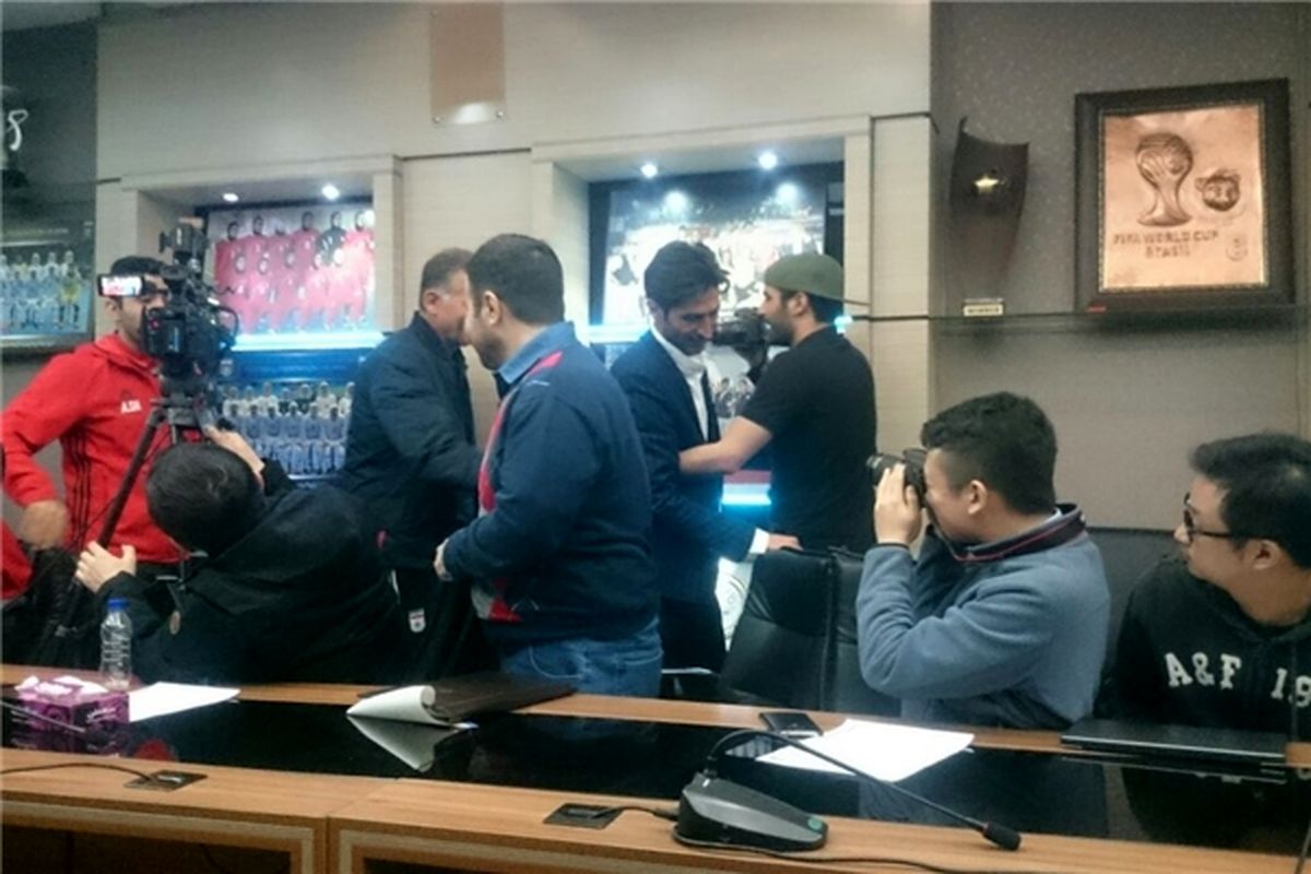 کنفرانس خبری ایران و چین