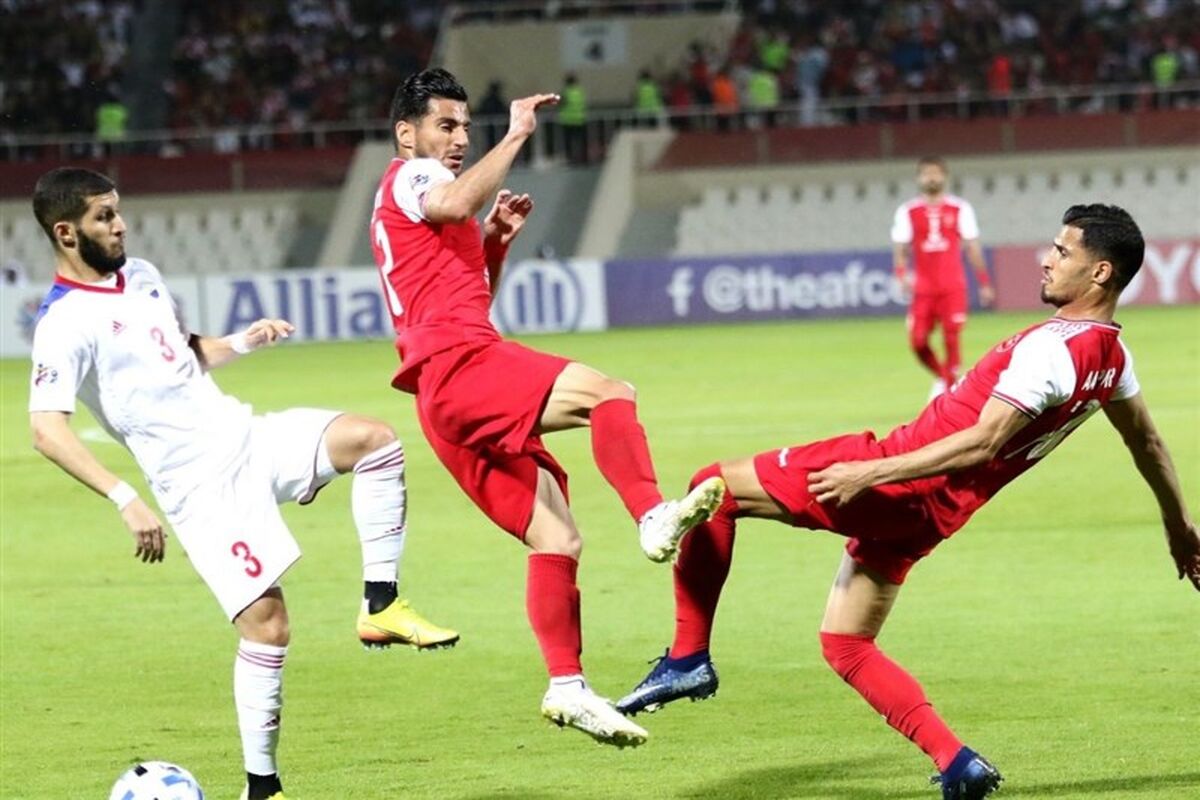 بازی شارجه امارات و پرسپولیس