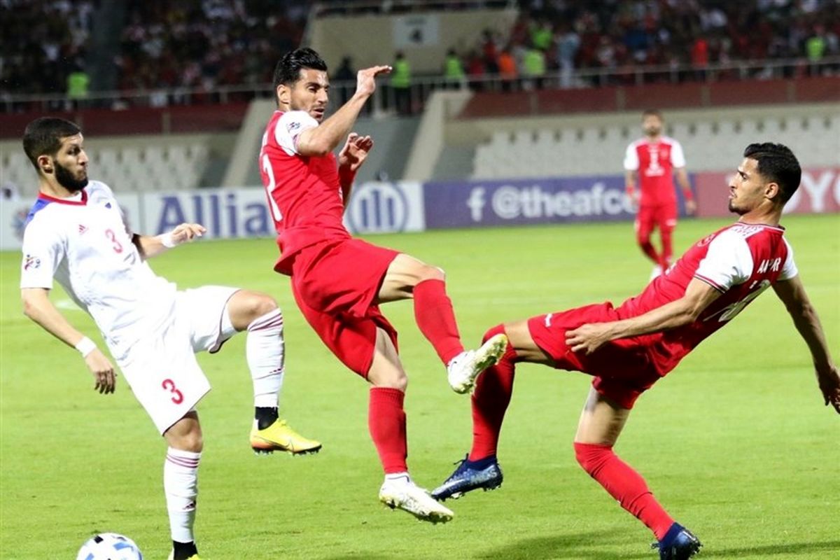 بازی شارجه امارات و پرسپولیس