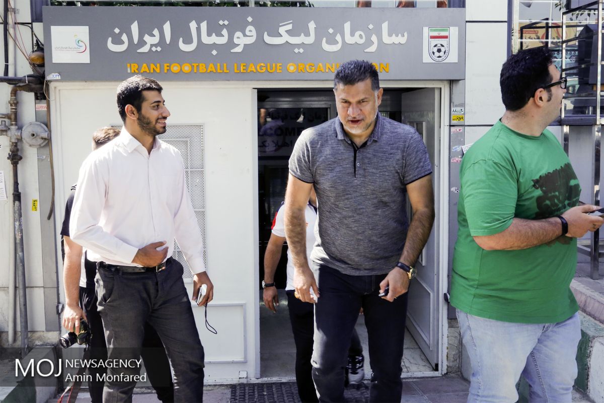 علی دایی سرمربی تیم سایپا