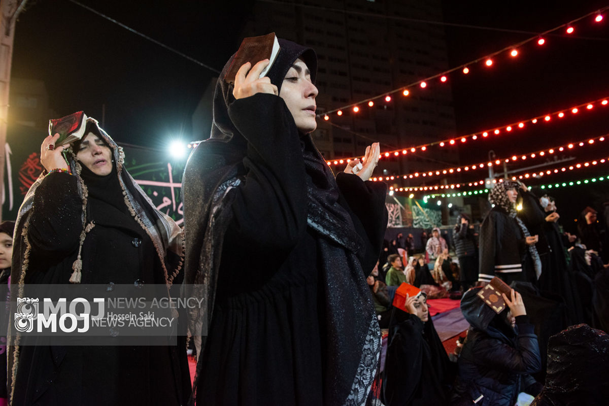 احیای شب بیست‌ویکم در هیئت ریحان الحسین ع