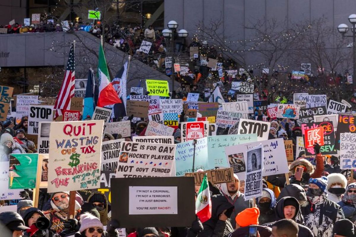 اعتراضات علیه دولت ترامپ در آستانه تعطیلی دولت فدرال تداوم دارد