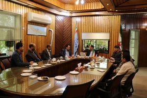 دیدار فرماندار بندرانزلی با مدیرکل سازمان انتقال خون استان گیلان 