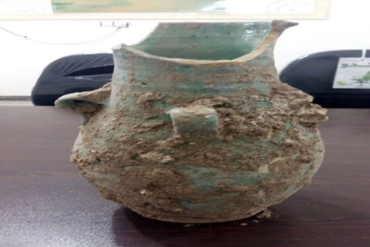 کشف کوزه تاریخی در رامهرمز