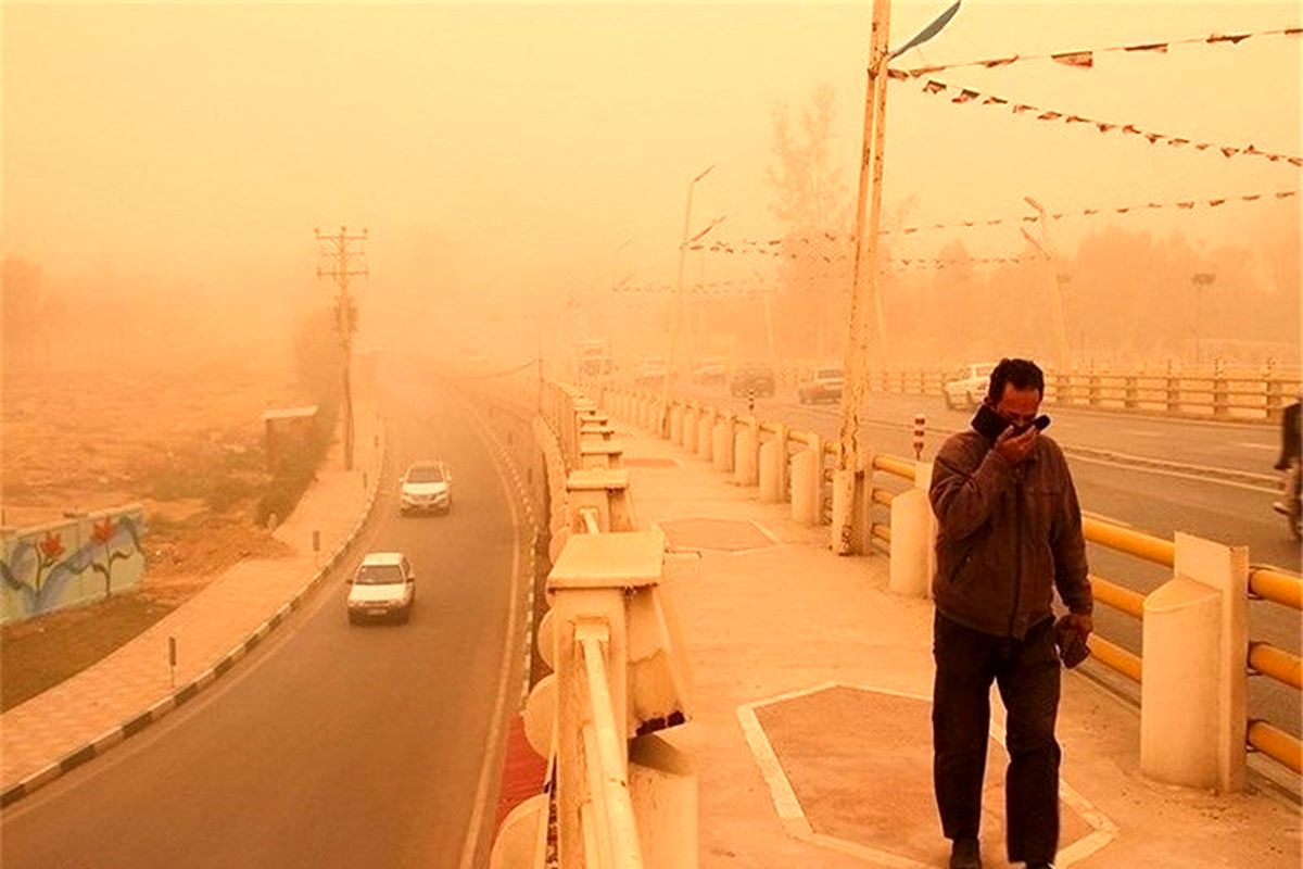 گردو غبار کرمانشاه