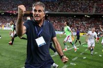 حضور کی‌روش در مراسم قرعه کشی جام جهانی 