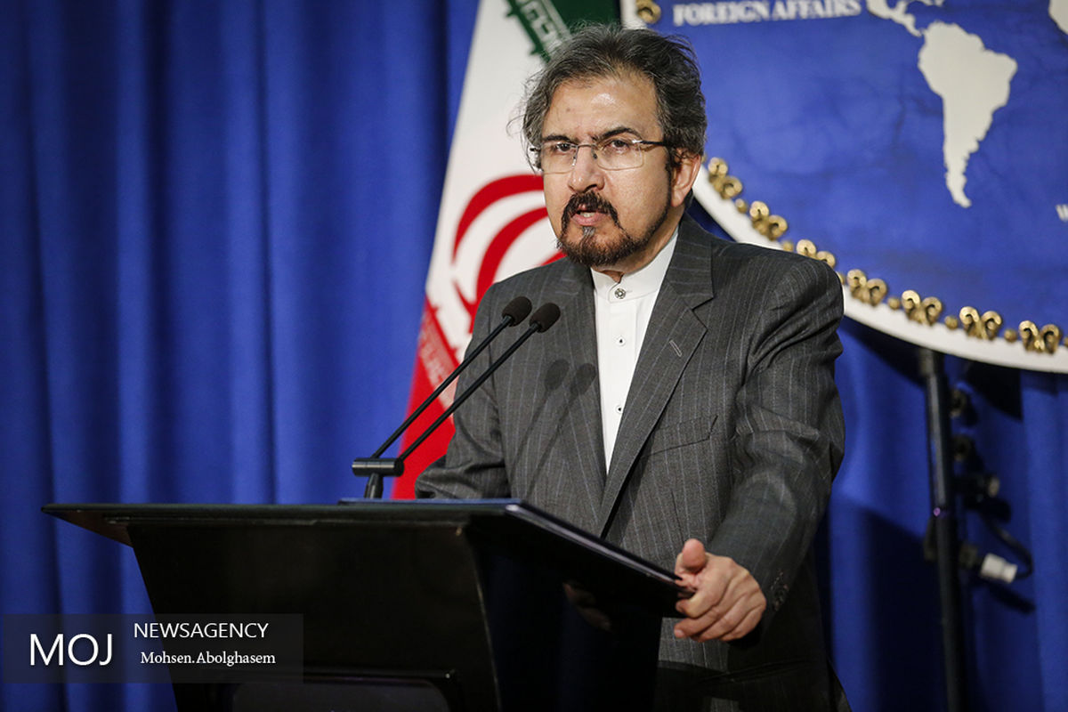 بهرام قاسمی سخنگوی وزارت امور خارجه