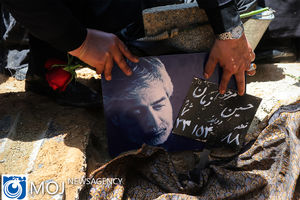 حسین زمان در آرامگاه ابدیش آرام گرفت