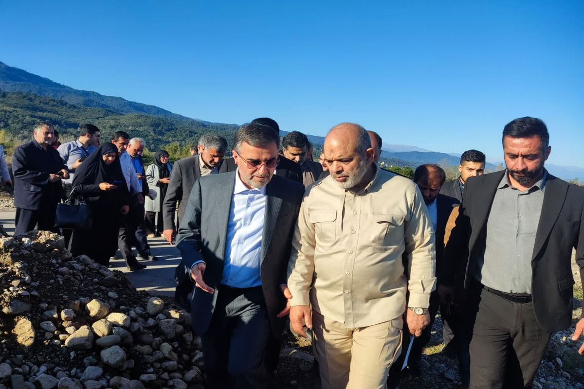 وزیر کشور در نوشهر 