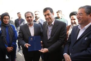 بازدید دنیامالی از اردوی تیم ملی روئینگ بانوان در سد شهرچایی ارومیه
