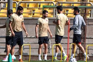 تمرینات بدنسازی ویژه پرسپولیسی ها پیش از دیدار حساس در تبریز